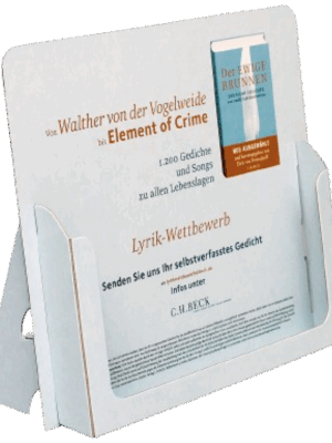 Dispenser pod 450947 CM Beck Lyrik-Wettbewerb