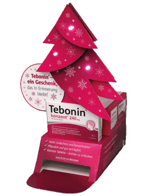 HV-Display pod 438144 Tebonin Weihnachtsbaum