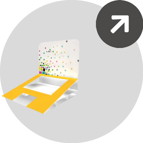 pod Klappdisplays Rubrik-Marker