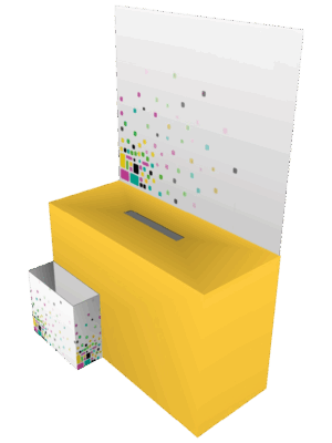 Koffer-Display pod neutral