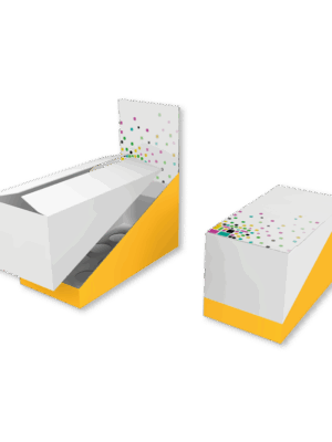 Promotionbox pod neutral offen und geschlossen