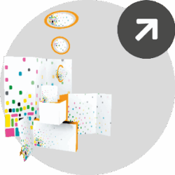 pod Schaufensterdekoration Rubrik-Marker