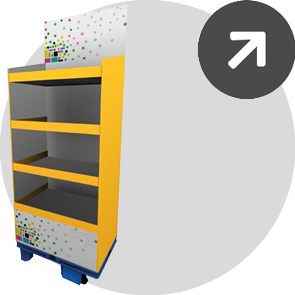 pod Regal-Displays Rubrik-Marker