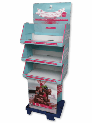 Standard-Stapeltray pod 43673 FoodPunk Backmischungen leer