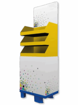 Standard-Stapeltray pod neutral leer