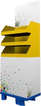 Standard-Stapeltray-Displays pod neutral