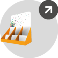 pod Thekendisplays Rubrik-Marker