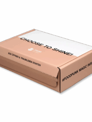 Versandverpackung pod 450225 FoodPunk choose to shine mit Aufreißlasche