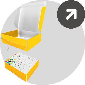 pod Versandverpackungen Rubrik-Marker